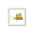 Picture of Bulldozer _GroupedProduct_Square_Mini_ _GroupedProduct_Square_Framed_Matted_