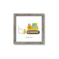 Picture of Bulldozer _GroupedProduct_Square_Mini_ _GroupedProduct_Square_Framed_Matted_