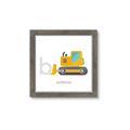 Picture of Bulldozer _GroupedProduct_Square_Mini_ _GroupedProduct_Square_Framed_Matted_