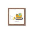 Picture of Bulldozer _GroupedProduct_Square_Mini_ _GroupedProduct_Square_Framed_Matted_