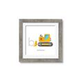 Picture of Bulldozer _GroupedProduct_Square_Mini_ _GroupedProduct_Square_Framed_Matted_