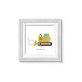Picture of Bulldozer _GroupedProduct_Square_Mini_ _GroupedProduct_Square_Framed_Matted_