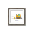 Picture of Bulldozer _GroupedProduct_Square_Mini_ _GroupedProduct_Square_Framed_Matted_