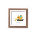 Picture of Bulldozer _GroupedProduct_Square_Mini_ _GroupedProduct_Square_Framed_Matted_