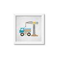 Picture of Work Site I  _GroupedProduct_Square_Mini_ _GroupedProduct_Square_Framed_Matted_