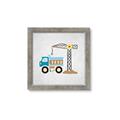 Picture of Work Site I  _GroupedProduct_Square_Mini_ _GroupedProduct_Square_Framed_Matted_