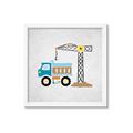 Picture of Work Site I  _GroupedProduct_Square_Mini_ _GroupedProduct_Square_Framed_Matted_