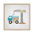 Picture of Work Site I  _GroupedProduct_Square_Mini_ _GroupedProduct_Square_Framed_Matted_