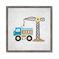 Picture of Work Site I  _GroupedProduct_Square_Mini_ _GroupedProduct_Square_Framed_Matted_