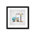 Picture of Work Site I  _GroupedProduct_Square_Mini_ _GroupedProduct_Square_Framed_Matted_