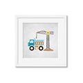 Picture of Work Site I  _GroupedProduct_Square_Mini_ _GroupedProduct_Square_Framed_Matted_
