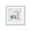 Picture of Work Site I  _GroupedProduct_Square_Mini_ _GroupedProduct_Square_Framed_Matted_