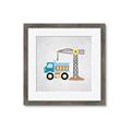 Picture of Work Site I  _GroupedProduct_Square_Mini_ _GroupedProduct_Square_Framed_Matted_