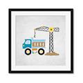 Picture of Work Site I  _GroupedProduct_Square_Mini_ _GroupedProduct_Square_Framed_Matted_