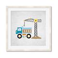 Picture of Work Site I  _GroupedProduct_Square_Mini_ _GroupedProduct_Square_Framed_Matted_