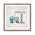 Picture of Work Site I  _GroupedProduct_Square_Mini_ _GroupedProduct_Square_Framed_Matted_