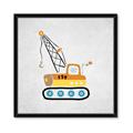 Picture of Work Site II _GroupedProduct_Square_Mini_ _GroupedProduct_Square_Framed_Matted_