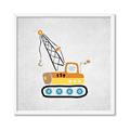 Picture of Work Site II _GroupedProduct_Square_Mini_ _GroupedProduct_Square_Framed_Matted_