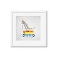 Picture of Work Site II _GroupedProduct_Square_Mini_ _GroupedProduct_Square_Framed_Matted_