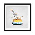 Picture of Work Site II _GroupedProduct_Square_Mini_ _GroupedProduct_Square_Framed_Matted_