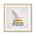 Picture of Work Site II _GroupedProduct_Square_Mini_ _GroupedProduct_Square_Framed_Matted_
