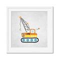 Picture of Work Site II _GroupedProduct_Square_Mini_ _GroupedProduct_Square_Framed_Matted_
