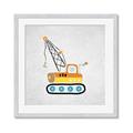 Picture of Work Site II _GroupedProduct_Square_Mini_ _GroupedProduct_Square_Framed_Matted_