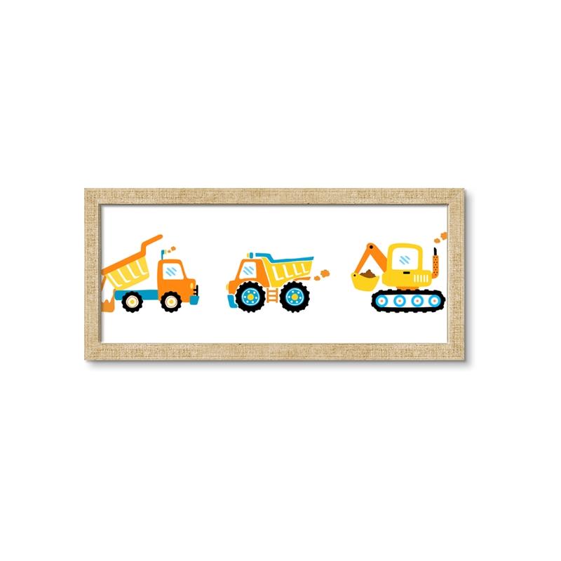 Picture of Truck Line I _GroupedProduct_Panel_Landscape_Mini_ _GroupedProduct_Panel_Landscape_Framed_Matted_
