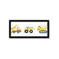 Picture of Truck Line I _GroupedProduct_Panel_Landscape_Mini_ _GroupedProduct_Panel_Landscape_Framed_Matted_