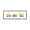 Picture of Truck Line I _GroupedProduct_Panel_Landscape_Mini_ _GroupedProduct_Panel_Landscape_Framed_Matted_