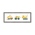 Picture of Truck Line I _GroupedProduct_Panel_Landscape_Mini_ _GroupedProduct_Panel_Landscape_Framed_Matted_