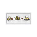 Picture of Working Hard I  _GroupedProduct_Panel_Landscape_Mini_ _GroupedProduct_Panel_Landscape_Framed_Matted_