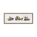 Picture of Working Hard I  _GroupedProduct_Panel_Landscape_Mini_ _GroupedProduct_Panel_Landscape_Framed_Matted_