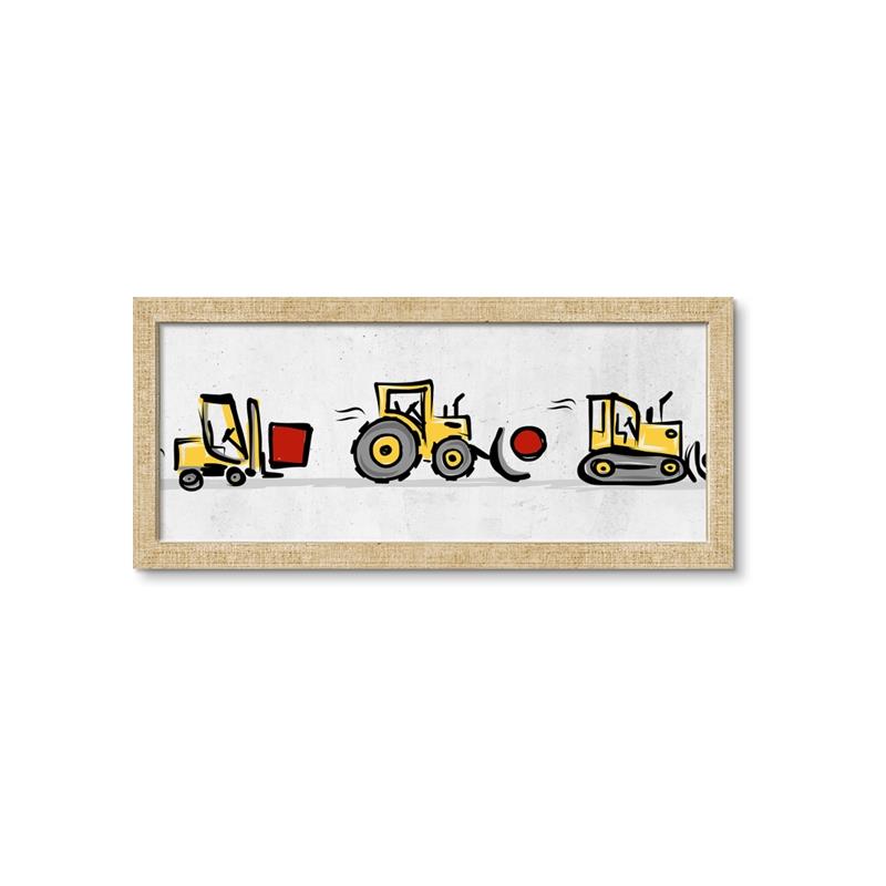 Picture of Working Hard I bright _GroupedProduct_Panel_Landscape_Mini_ _GroupedProduct_Panel_Landscape_Framed_Matted_