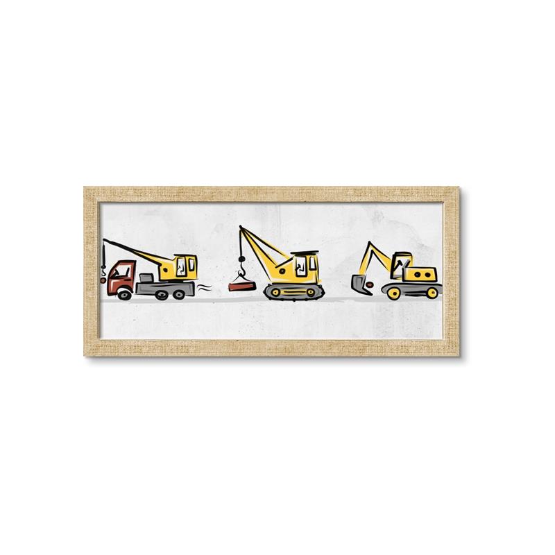 Picture of Working Hard II  _GroupedProduct_Panel_Landscape_Mini_ _GroupedProduct_Panel_Landscape_Framed_Matted_