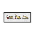 Picture of Working Hard II bright _GroupedProduct_Panel_Landscape_Mini_ _GroupedProduct_Panel_Landscape_Framed_Matted_