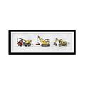 Picture of Working Hard II bright _GroupedProduct_Panel_Landscape_Mini_ _GroupedProduct_Panel_Landscape_Framed_Matted_