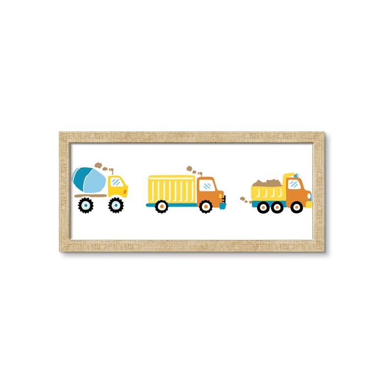 Picture of Truck Line II  _GroupedProduct_Panel_Landscape_Mini_ _GroupedProduct_Panel_Landscape_Framed_Matted_