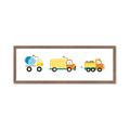 Picture of Truck Line II  _GroupedProduct_Panel_Landscape_Mini_ _GroupedProduct_Panel_Landscape_Framed_Matted_