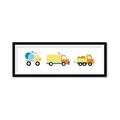 Picture of Truck Line II  _GroupedProduct_Panel_Landscape_Mini_ _GroupedProduct_Panel_Landscape_Framed_Matted_