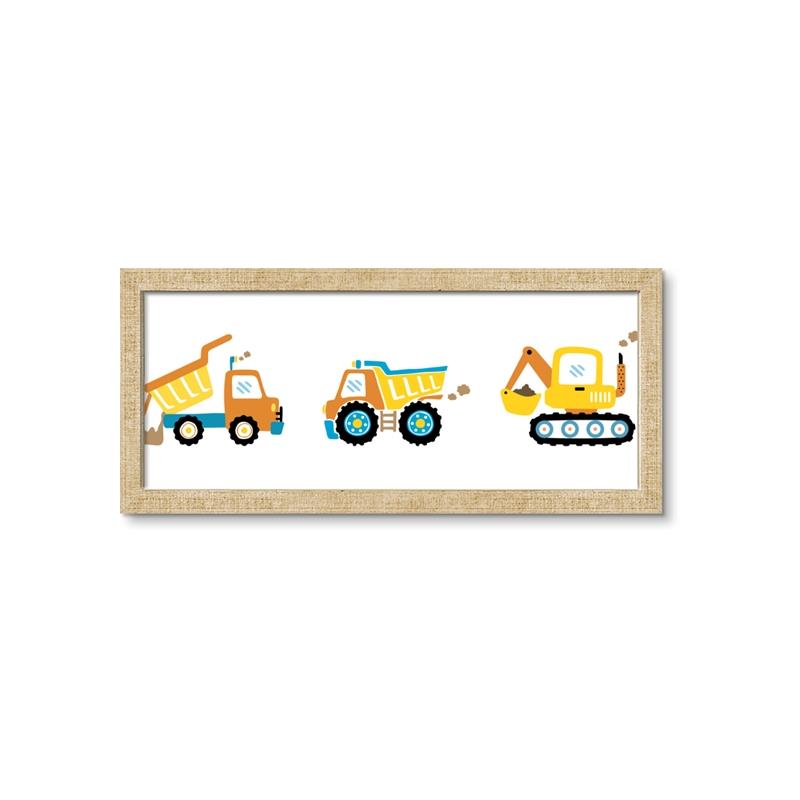 Picture of Truck Line III  _GroupedProduct_Panel_Landscape_Mini_ _GroupedProduct_Panel_Landscape_Framed_Matted_