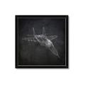 Picture of Blueprint Jet I _GroupedProduct_Square_Mini_ _GroupedProduct_Square_Framed_Matted_