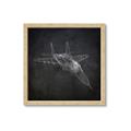Picture of Blueprint Jet I _GroupedProduct_Square_Mini_ _GroupedProduct_Square_Framed_Matted_