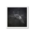 Picture of Blueprint Jet I _GroupedProduct_Square_Mini_ _GroupedProduct_Square_Framed_Matted_