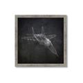 Picture of Blueprint Jet I _GroupedProduct_Square_Mini_ _GroupedProduct_Square_Framed_Matted_