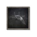 Picture of Blueprint Jet I _GroupedProduct_Square_Mini_ _GroupedProduct_Square_Framed_Matted_