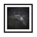 Picture of Blueprint Jet I _GroupedProduct_Square_Mini_ _GroupedProduct_Square_Framed_Matted_