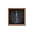 Picture of Blueprint Jet II _GroupedProduct_Square_Mini_ _GroupedProduct_Square_Framed_Matted_