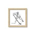 Picture of Hockey Sketch  _GroupedProduct_Square_Mini_ _GroupedProduct_Square_Framed_Matted_