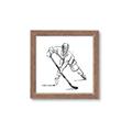Picture of Hockey Sketch  _GroupedProduct_Square_Mini_ _GroupedProduct_Square_Framed_Matted_